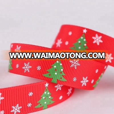 Christmas custom 2cm Grosgrain Ribbon holiday celebration Christmas Tree ribbon